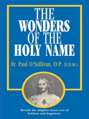 cover image of The Wonders of the Holy Name